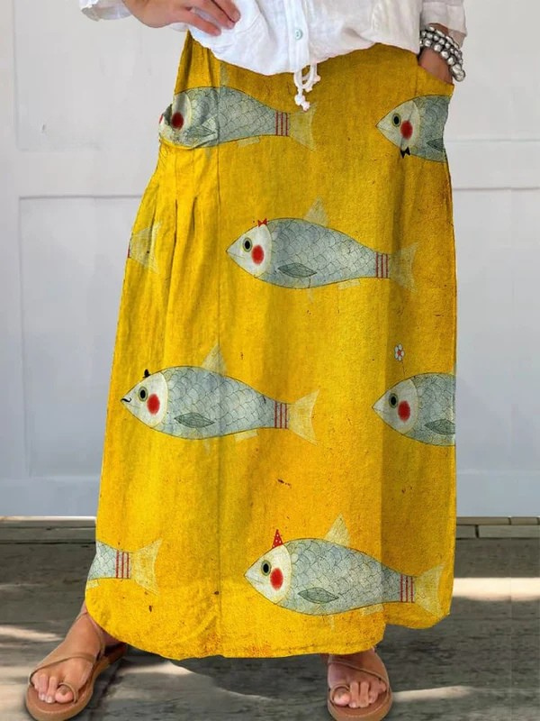 Ginevra | Gonna Marina Gialla