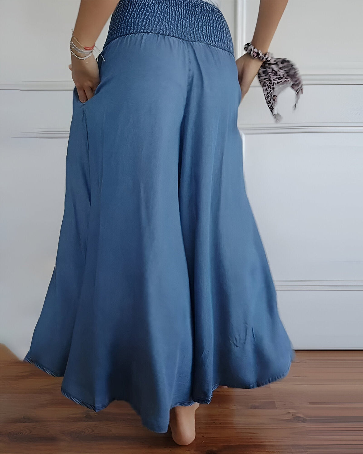 Arianna | Gonna Lunga Azzurra