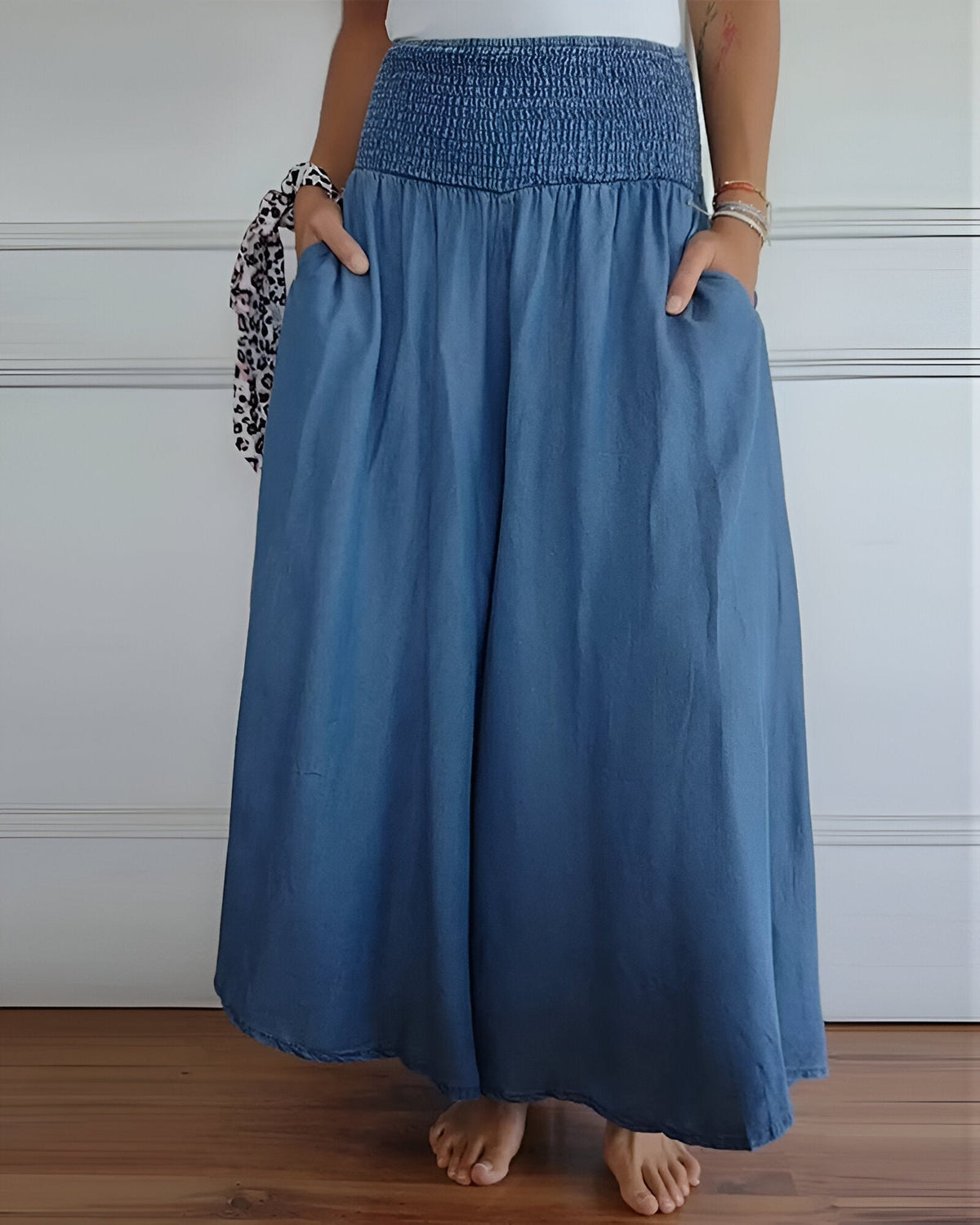 Arianna | Gonna Lunga Azzurra